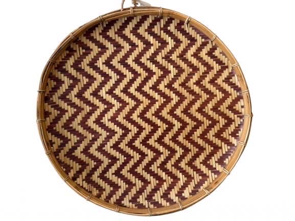 กระด้ง ลายซิกแซก